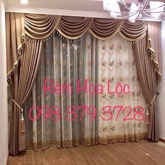 Rèm hoa lộc