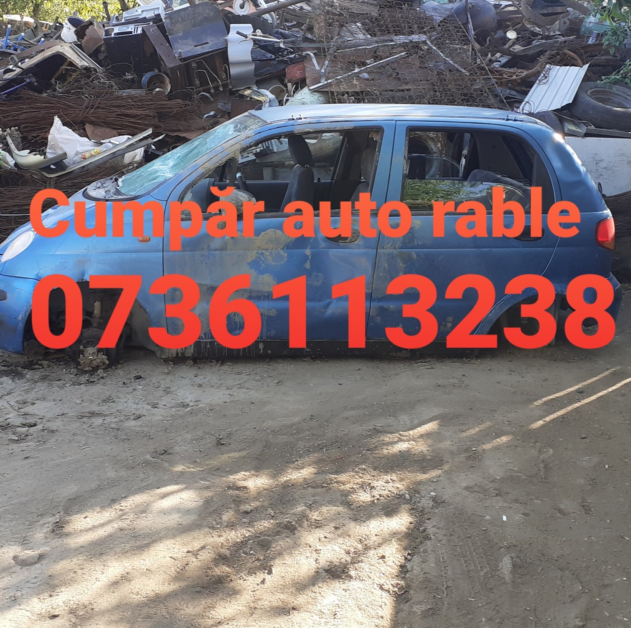 Cumpăr auto rable și alte componente ce dețin de fier vechi