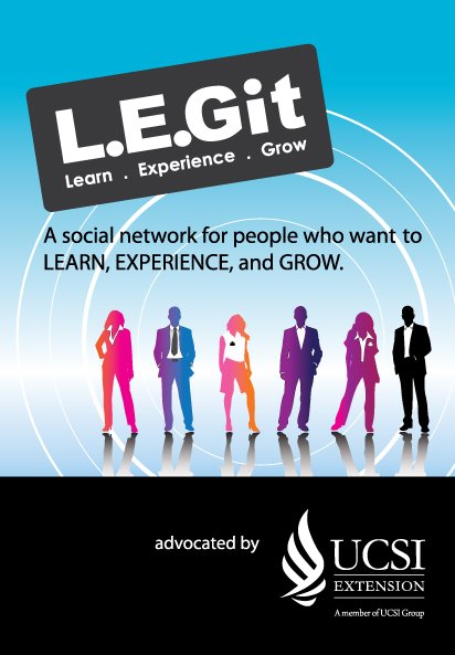 LEG it - A social network advocated by UCSI Extension | Kuala Lumpur