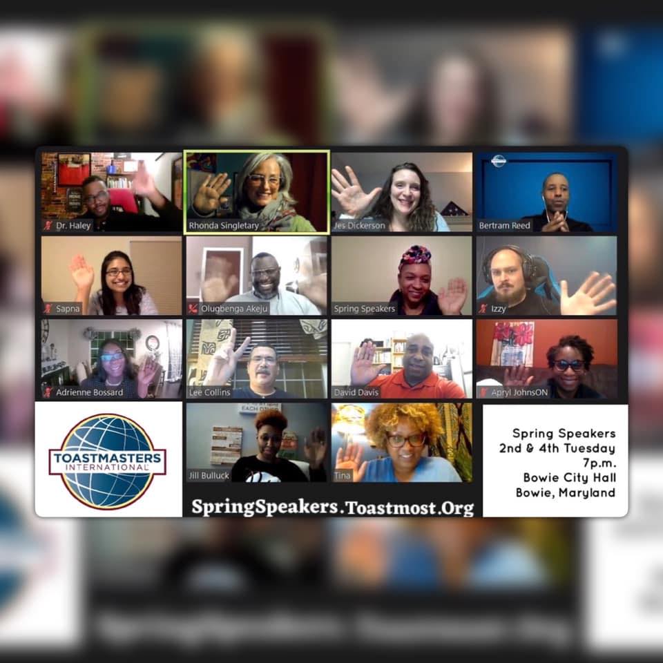Spring Speakers Toastmasters - Bowie, MD