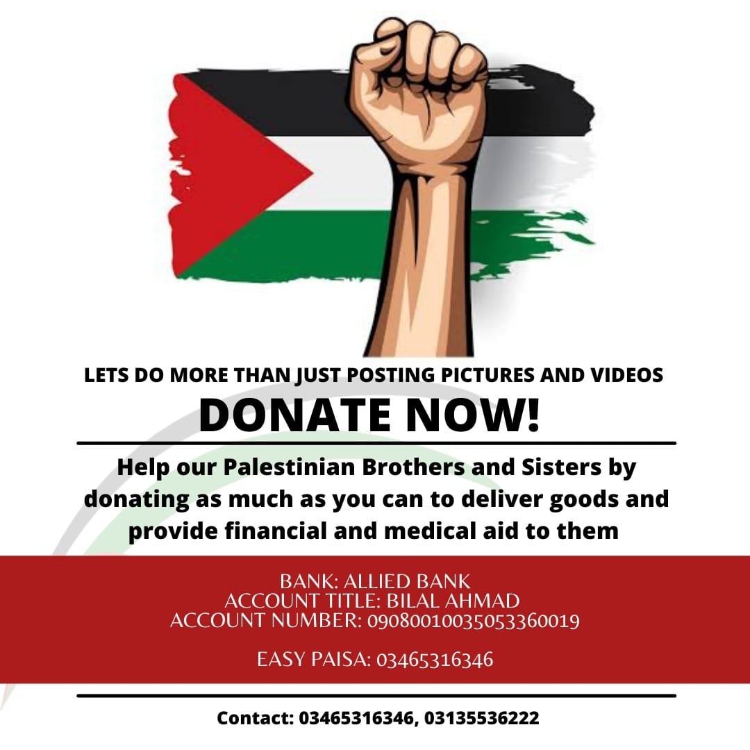 Fund Drive To Save Palestinian Life