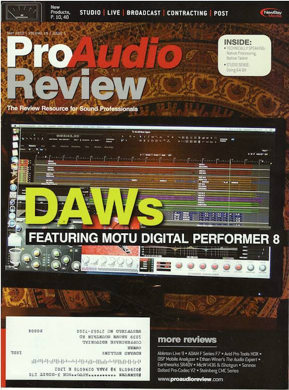 Pro Audio Review Magazine