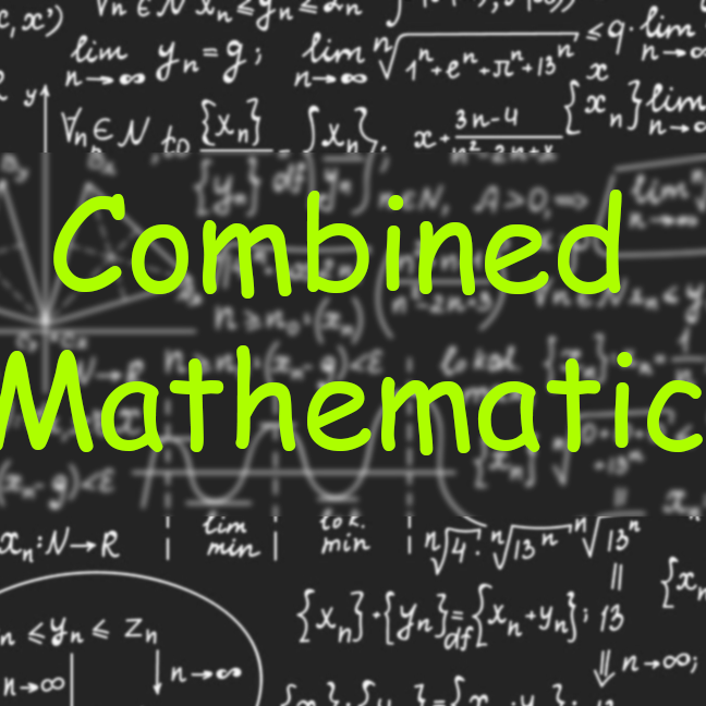 Combined Maths - සංයුක්ත ගණිතය
