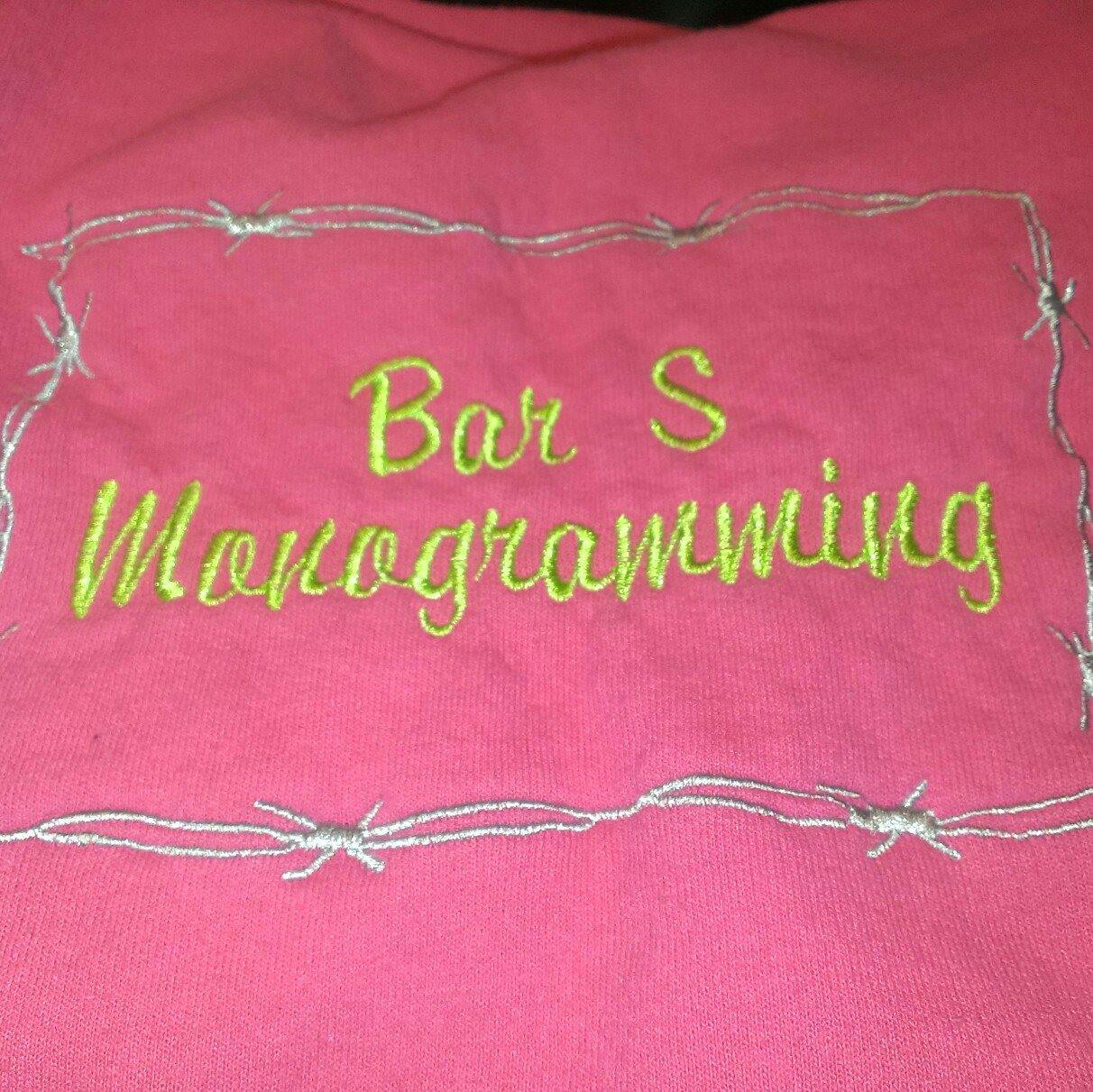 Bar S Monogramming | Dover AR