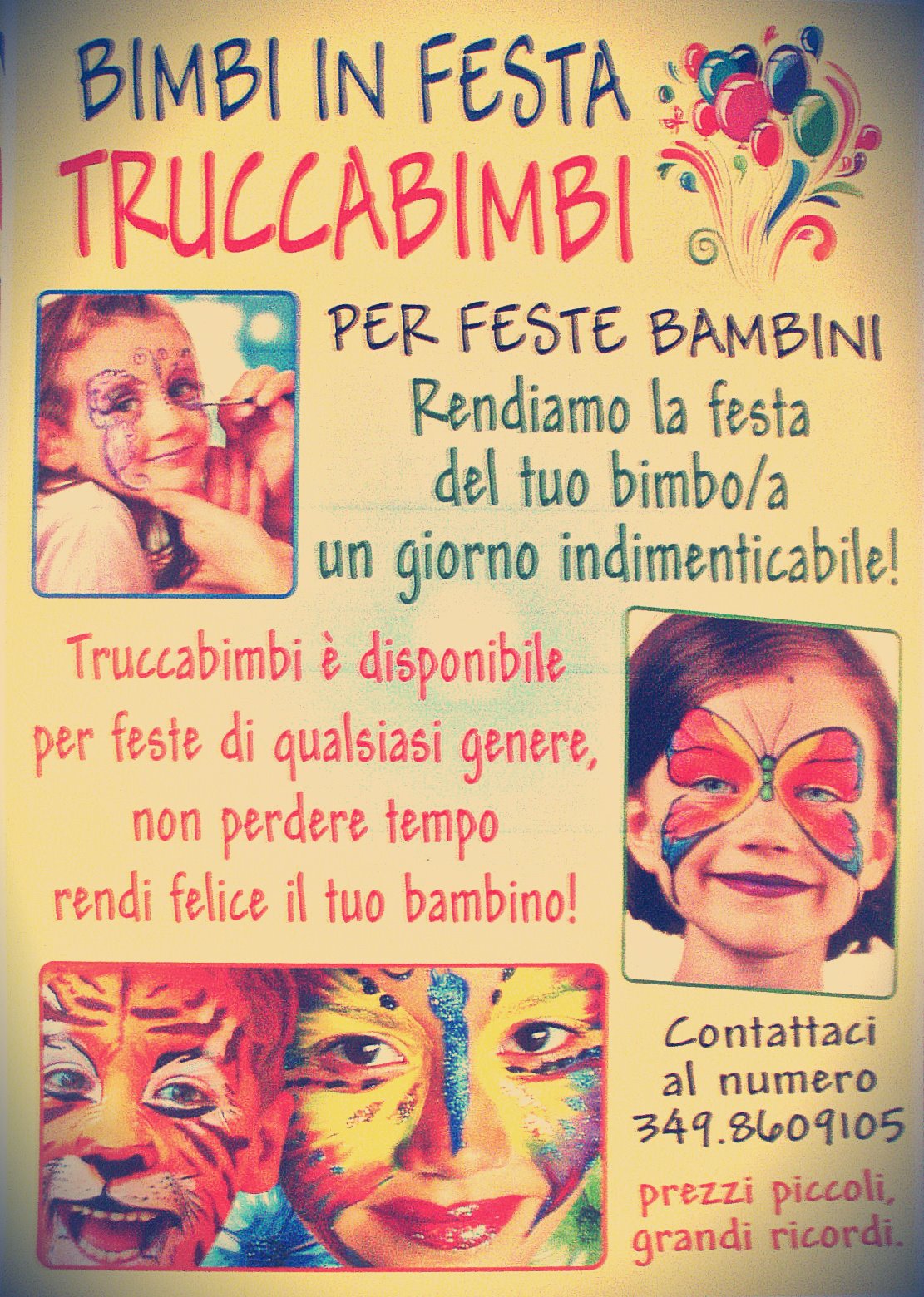 Bimbi in Festa - Truccabimbi Per Feste Bambini | Brindisi