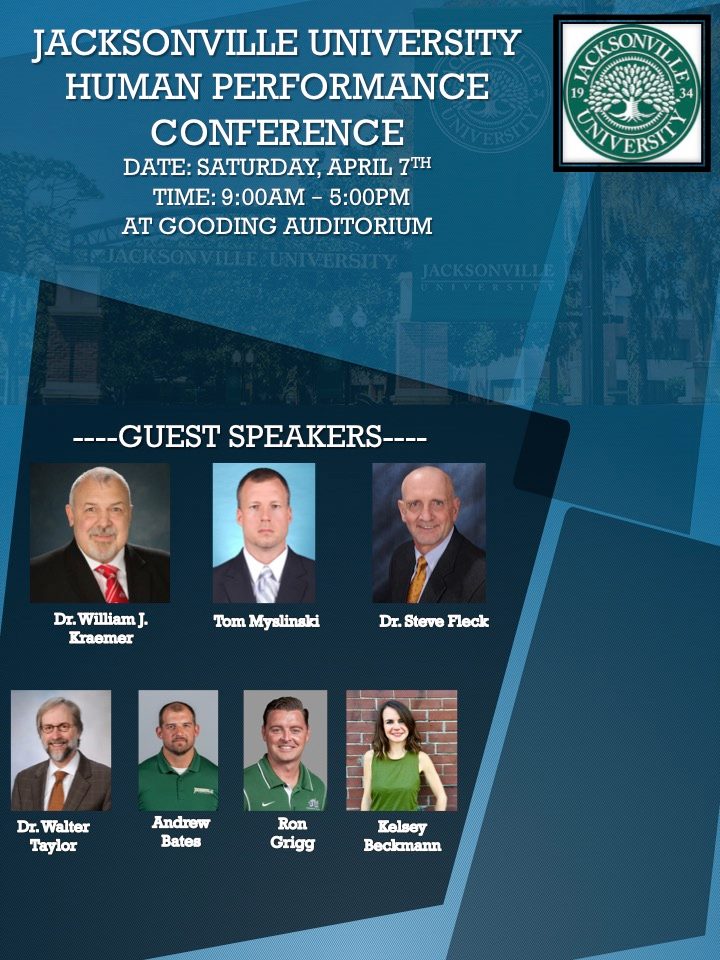 Jacksonville University Human Performance Conference | Jacksonville FL