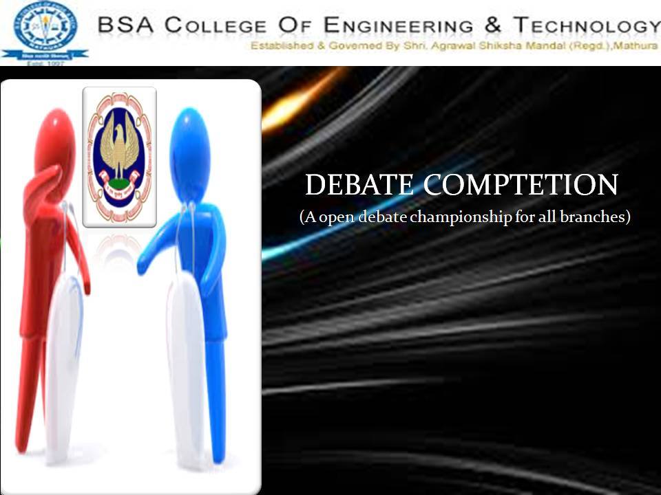 Bsacet Debate Championship | Mathura