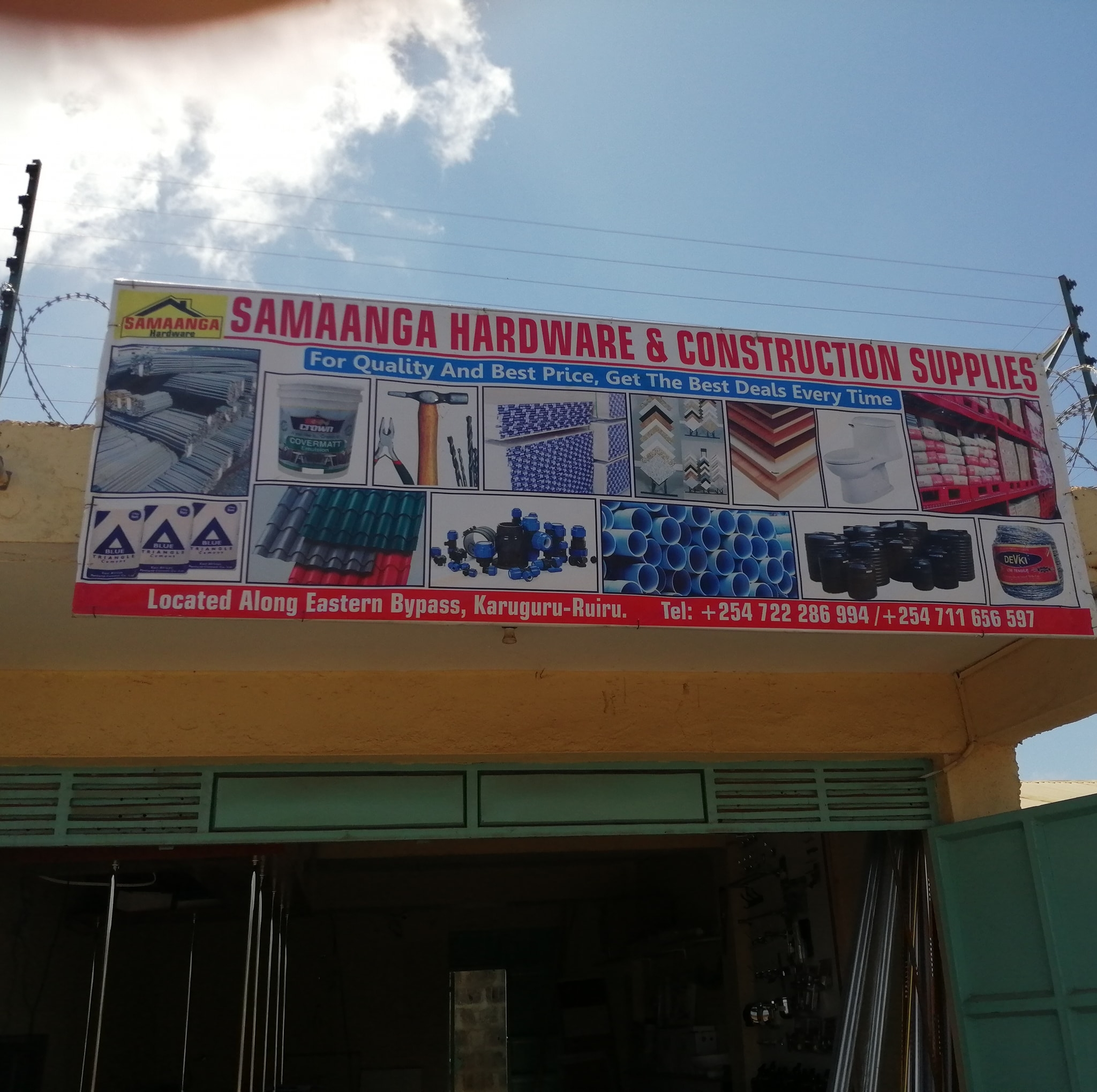 Samaanga Hardware & Construction Supplies | Kiambu
