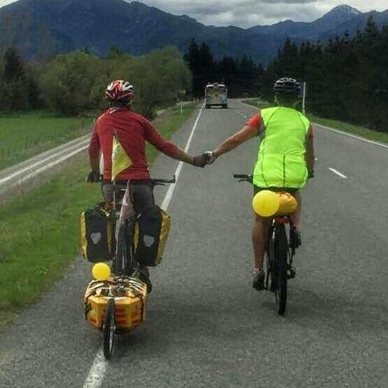 Everything Palmy | Grum Frith on his bike | Facebook