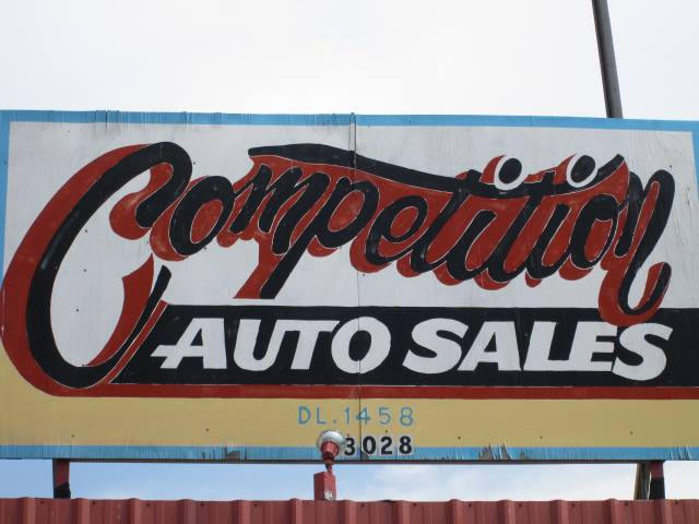 Competition Auto sales