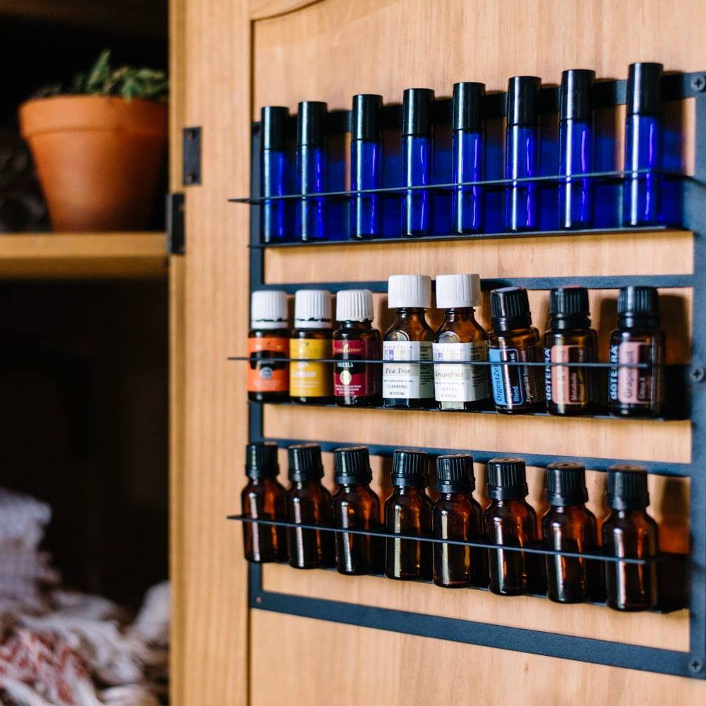 MetalRacks Essential Oil Racks