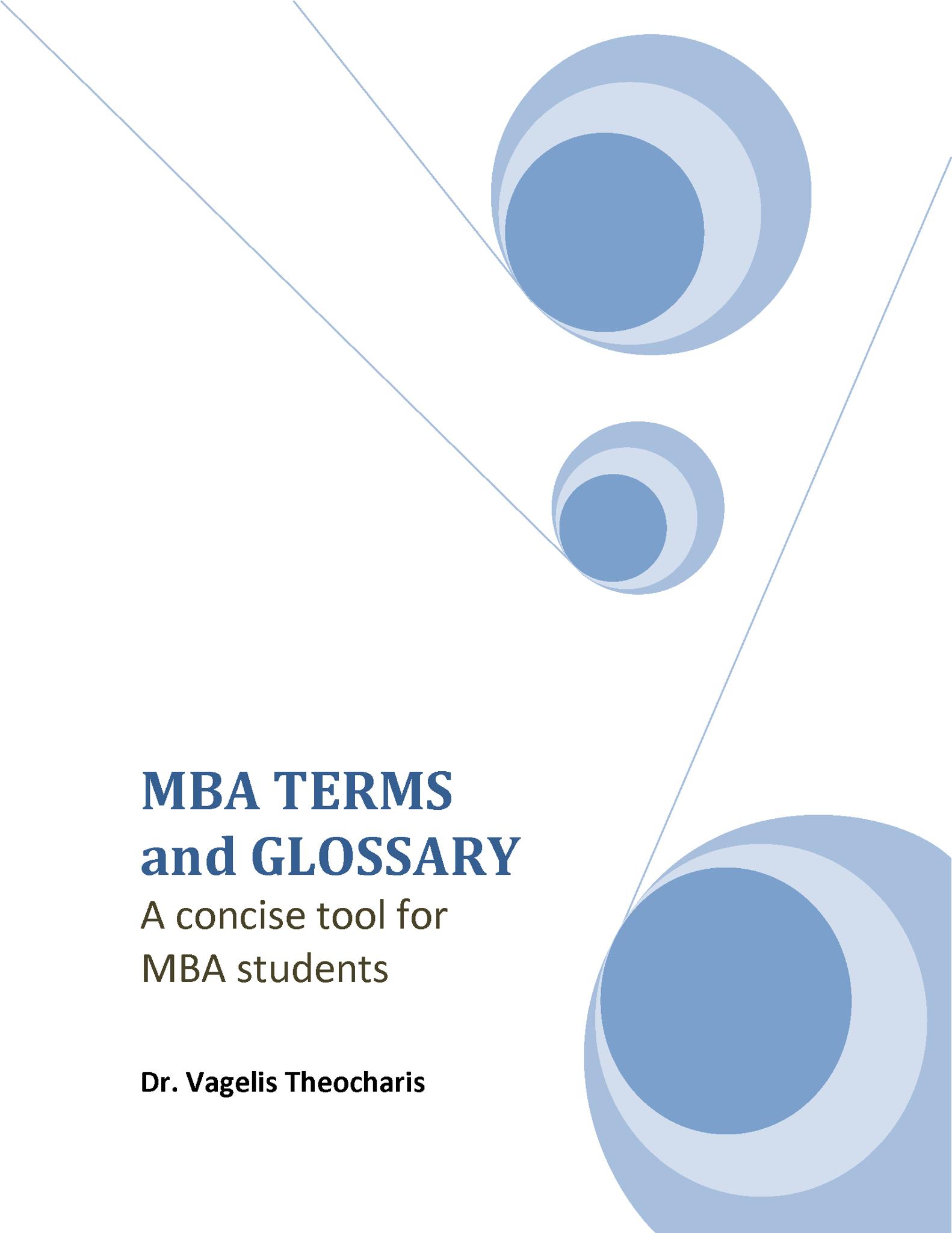MBA Terms & Glossary