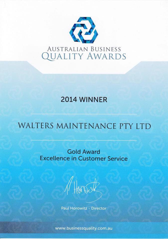 Walters Maintenance Sydney NSW