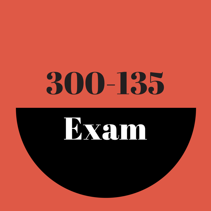 300-135 Exam
