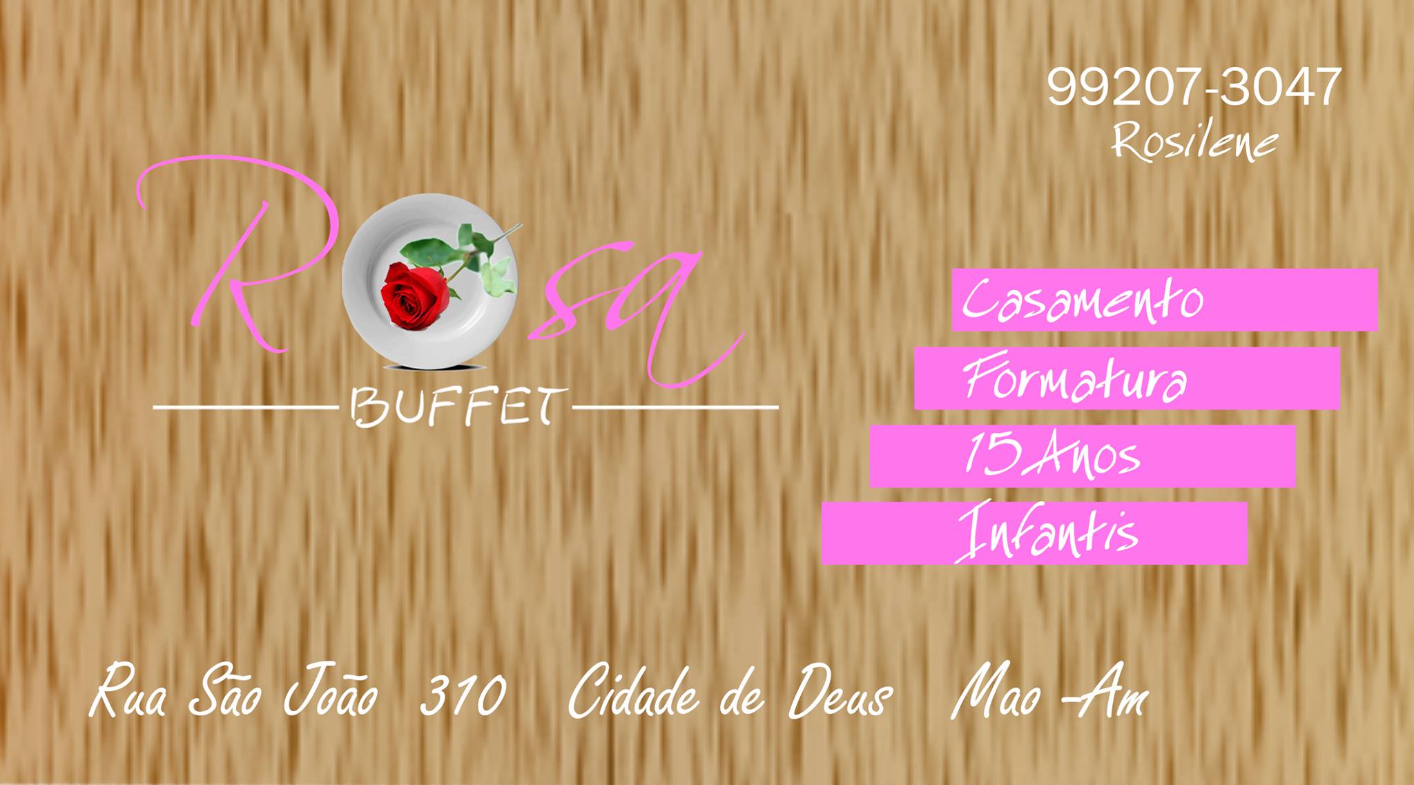 ROSA Buffet & Eventos | Manaus AM