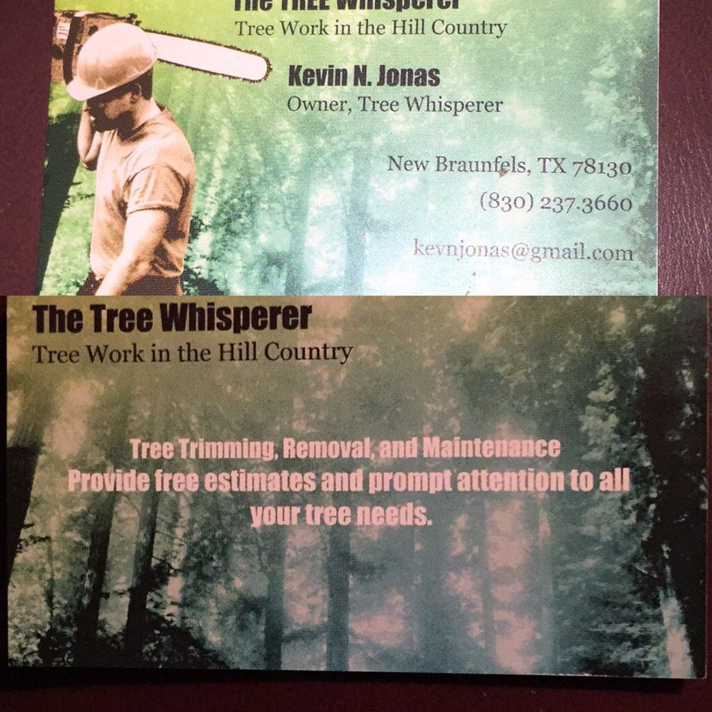The Tree Whisperer | New Braunfels TX