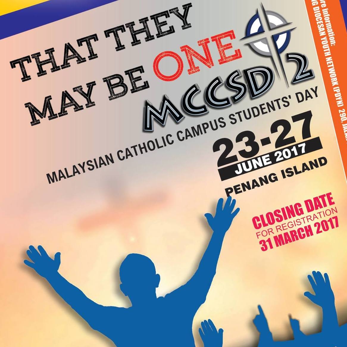 Malaysian Catholic Campus Students' Day 2 - MCCSD 2 - 2017