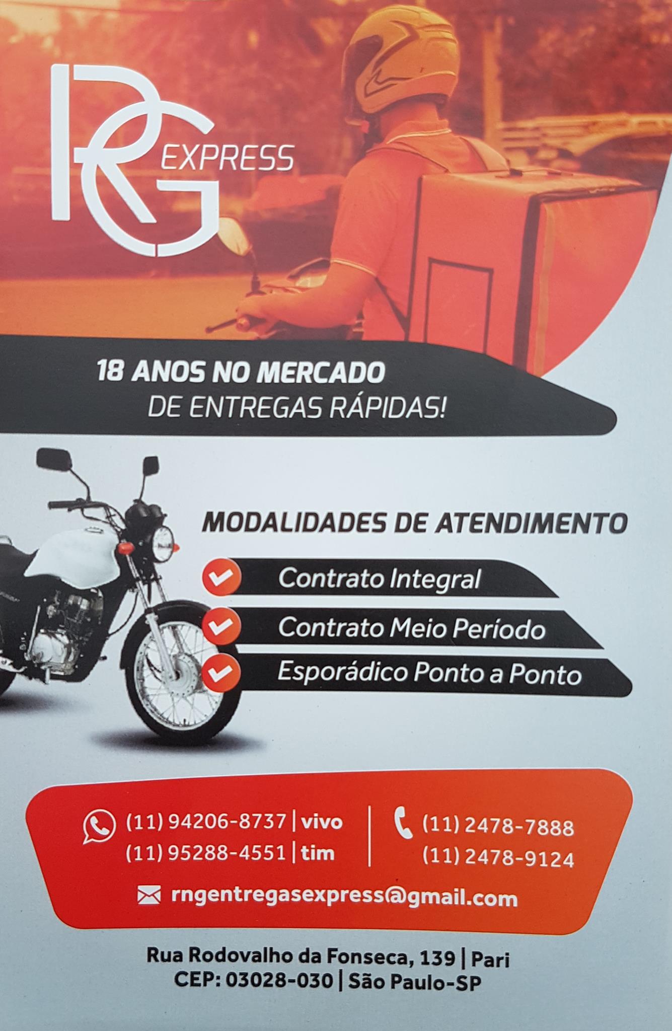 RG Express Entregas Rápidas | São Paulo SP