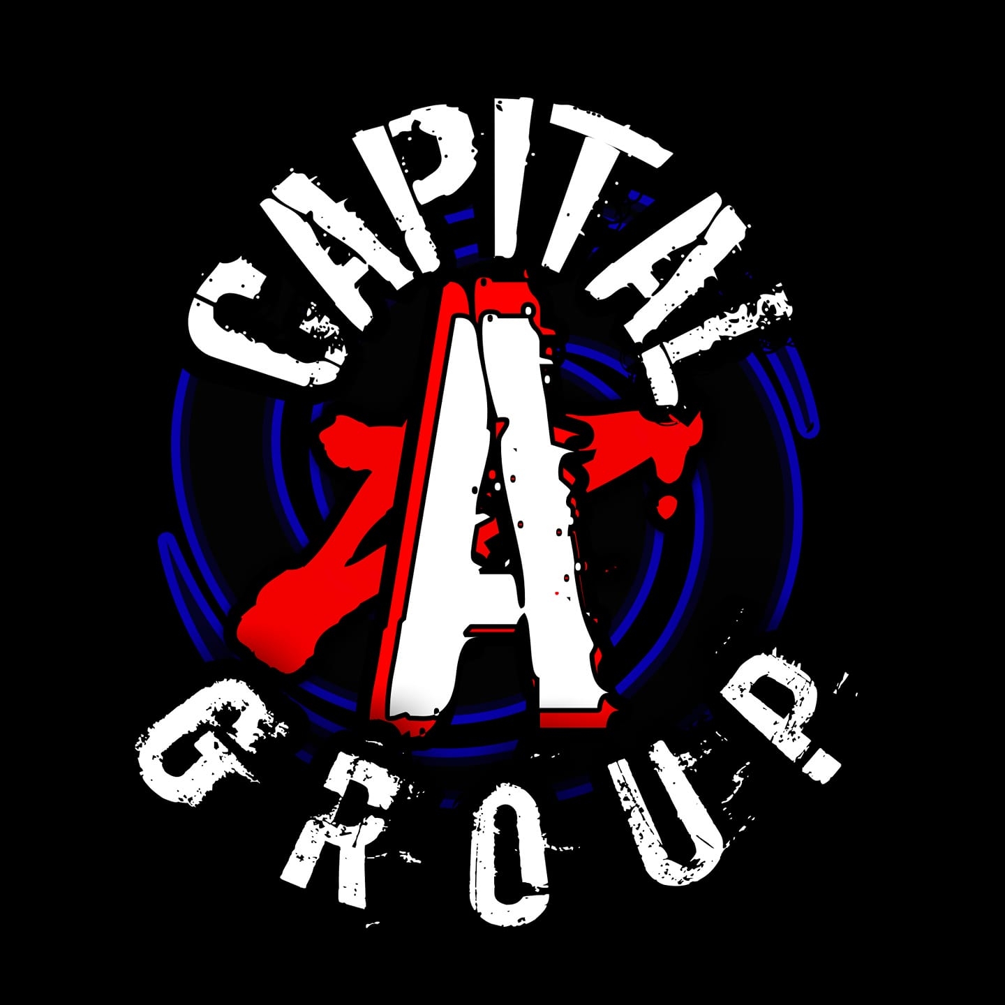 Capital A Sticker