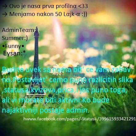 *-Statusi-*