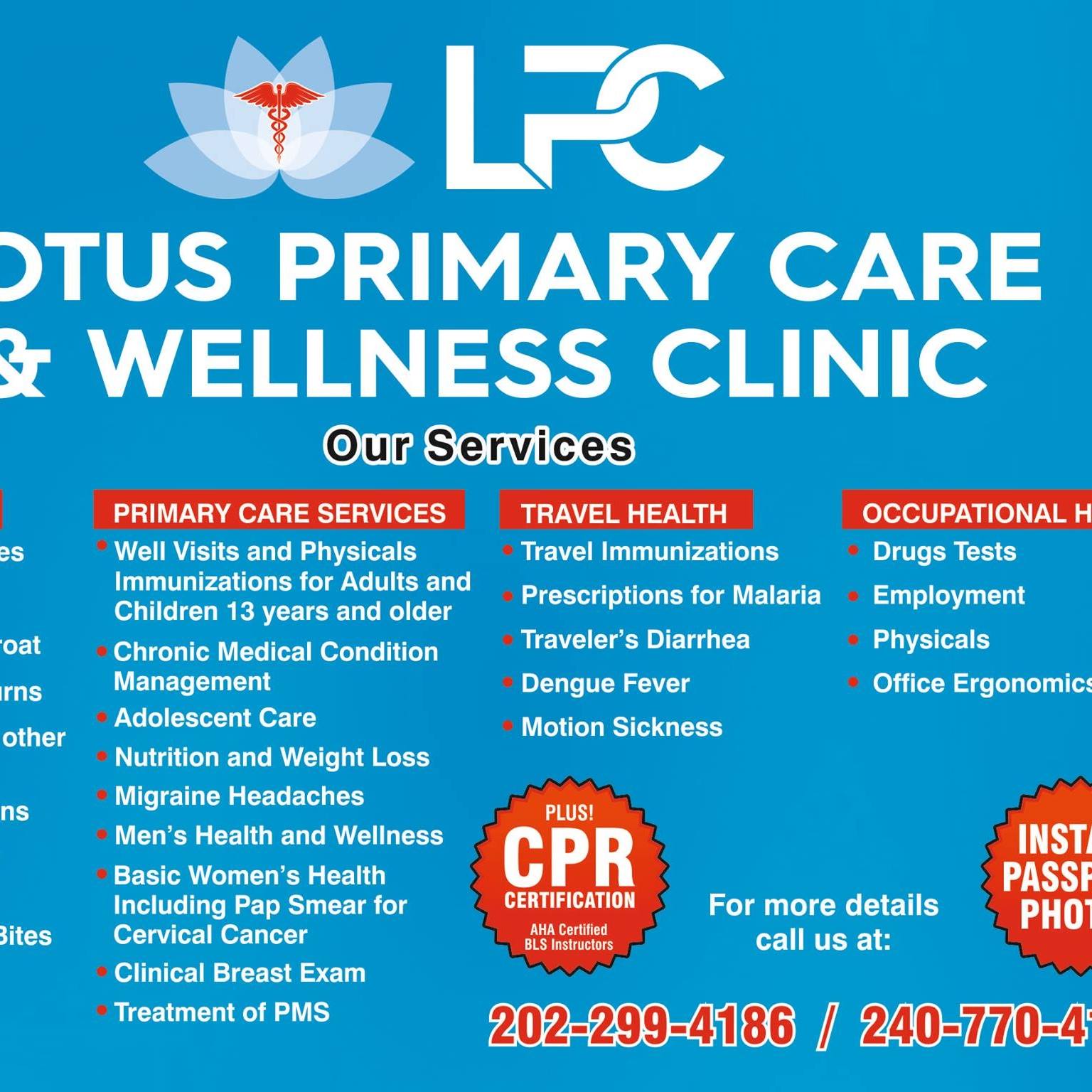 Lotus Primary Care Clinic And Wellness Center. | Hyattsville MD