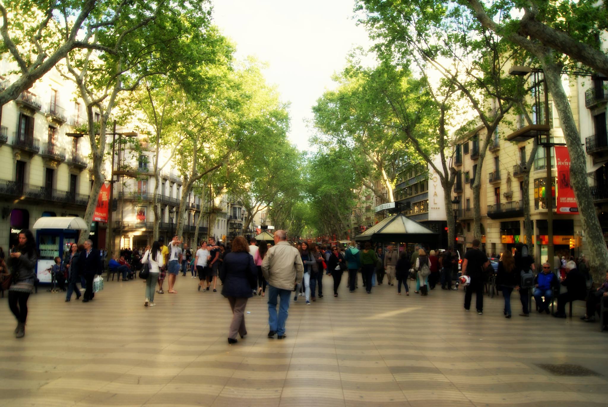 Las Ramblas de Barcelona