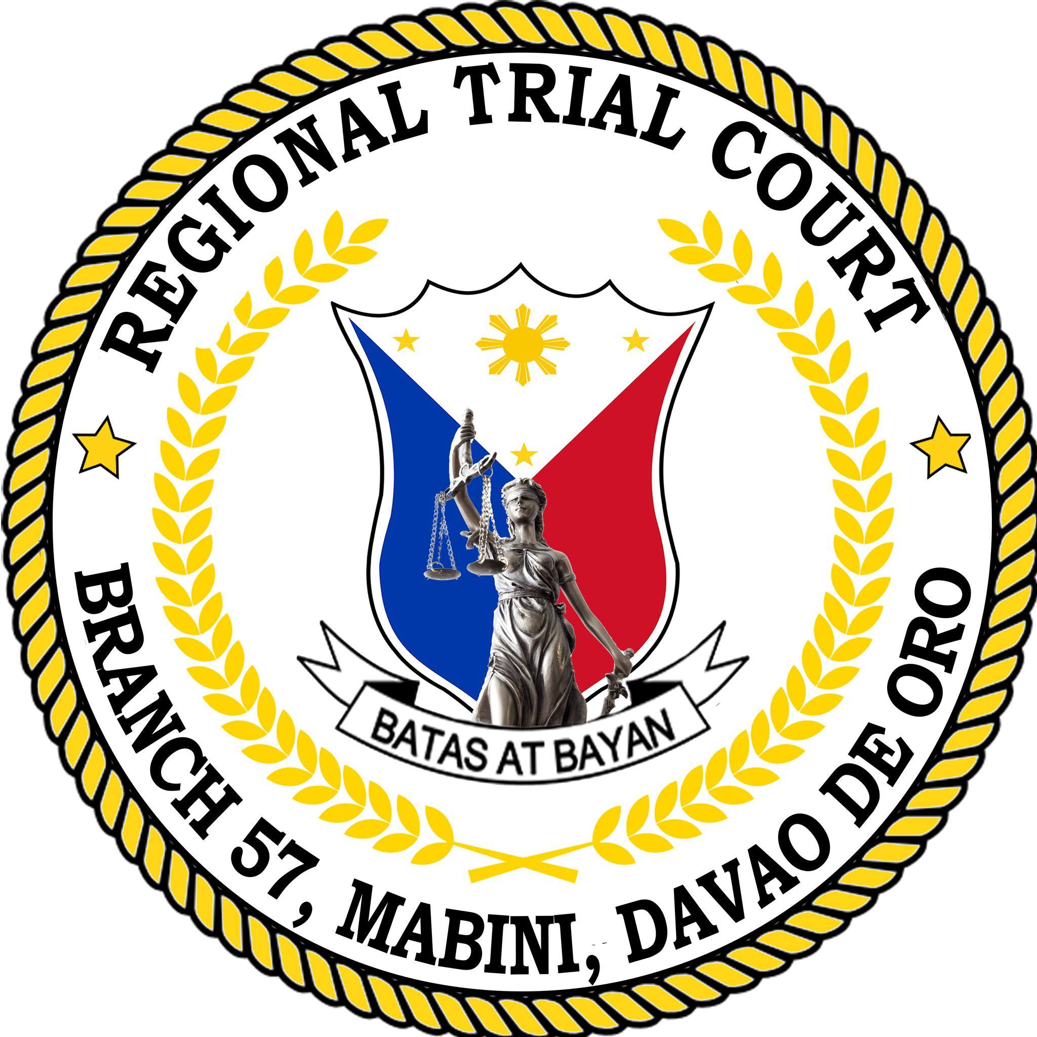 RTC Branch 57, Mabini, Davao de Oro