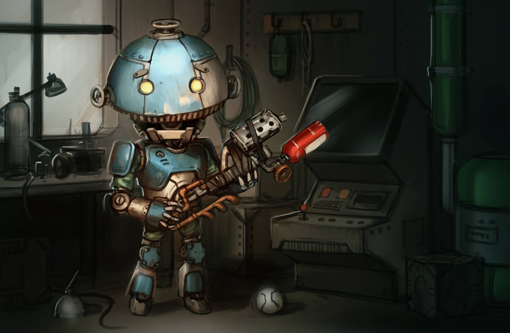 mega man kid PEW PEW PEW