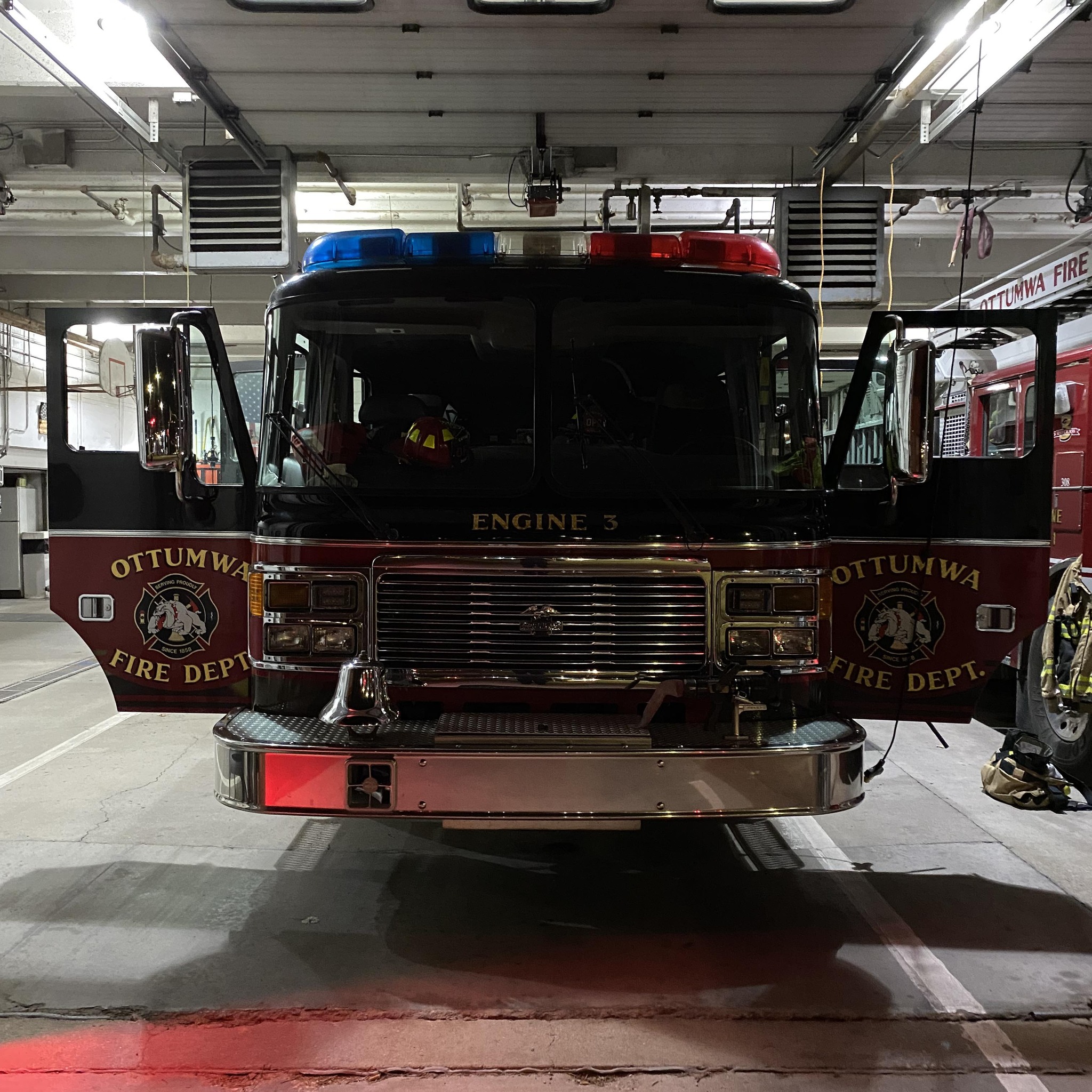 Ottumwa Fire Department Local 395 - Final inspection of Tower 1! | Facebook