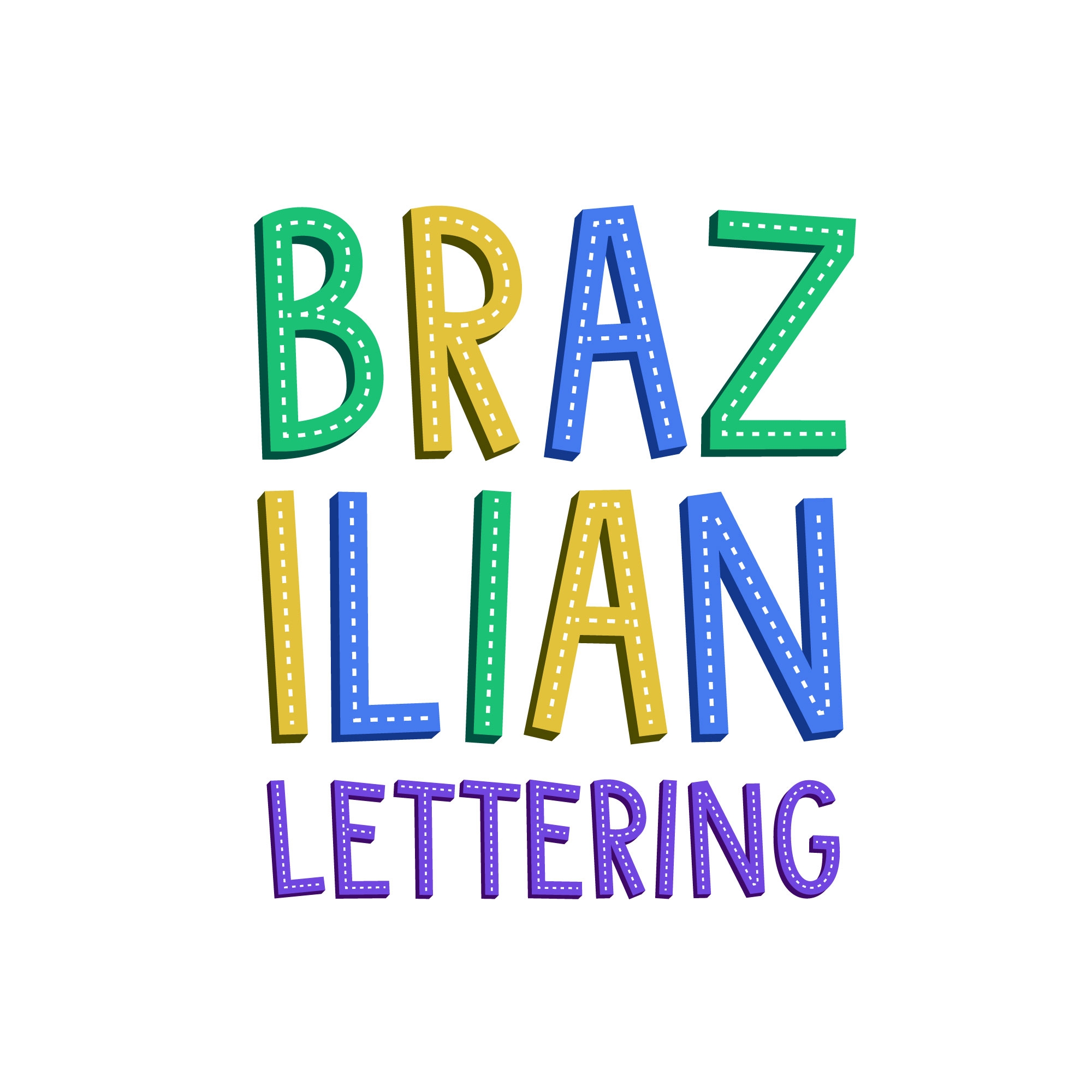 Brazilian Lettering