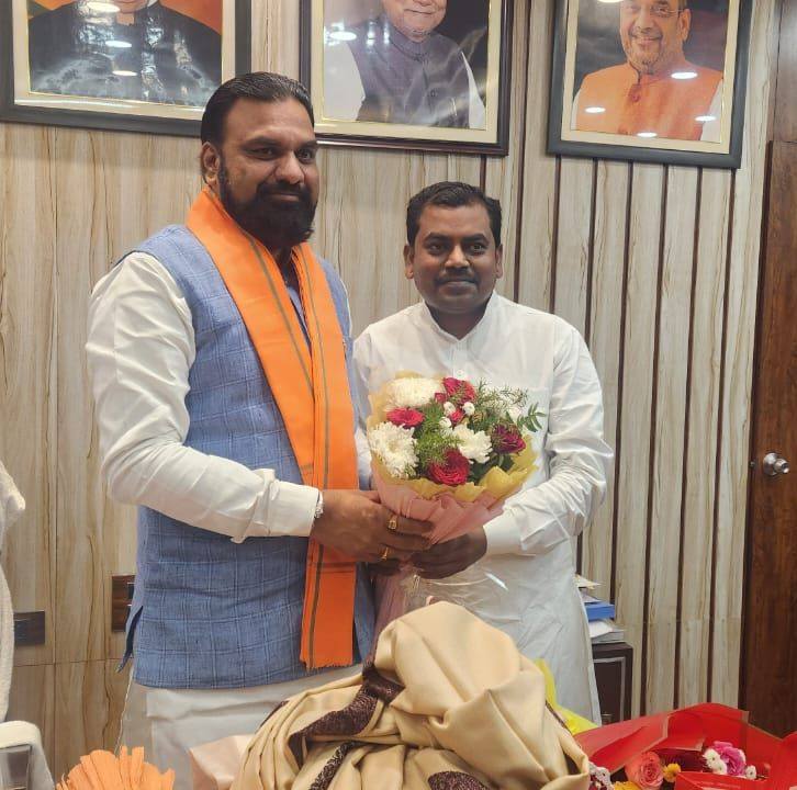 Guddu Raj National Executive Member Bjp Sc morcha