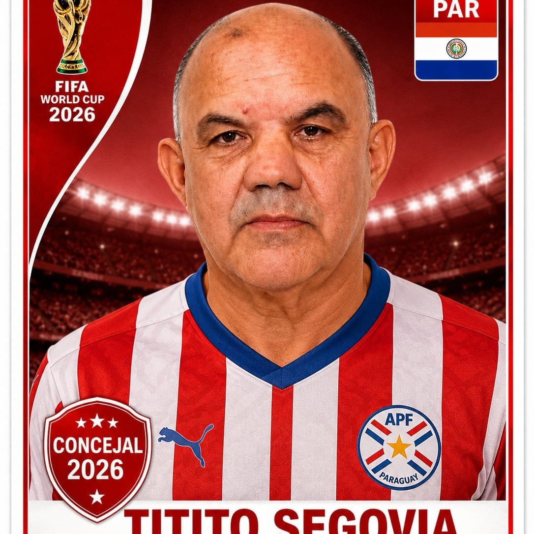 Titito Segovia Concejal de Lambare - 2026