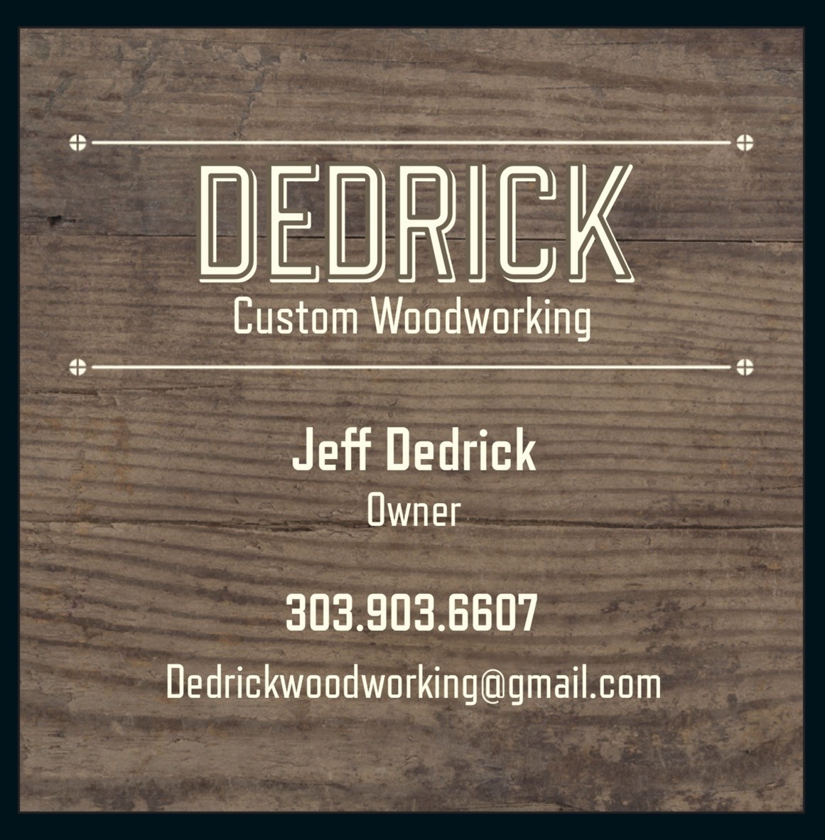 Dedrick Custom Woodworking | Denver CO