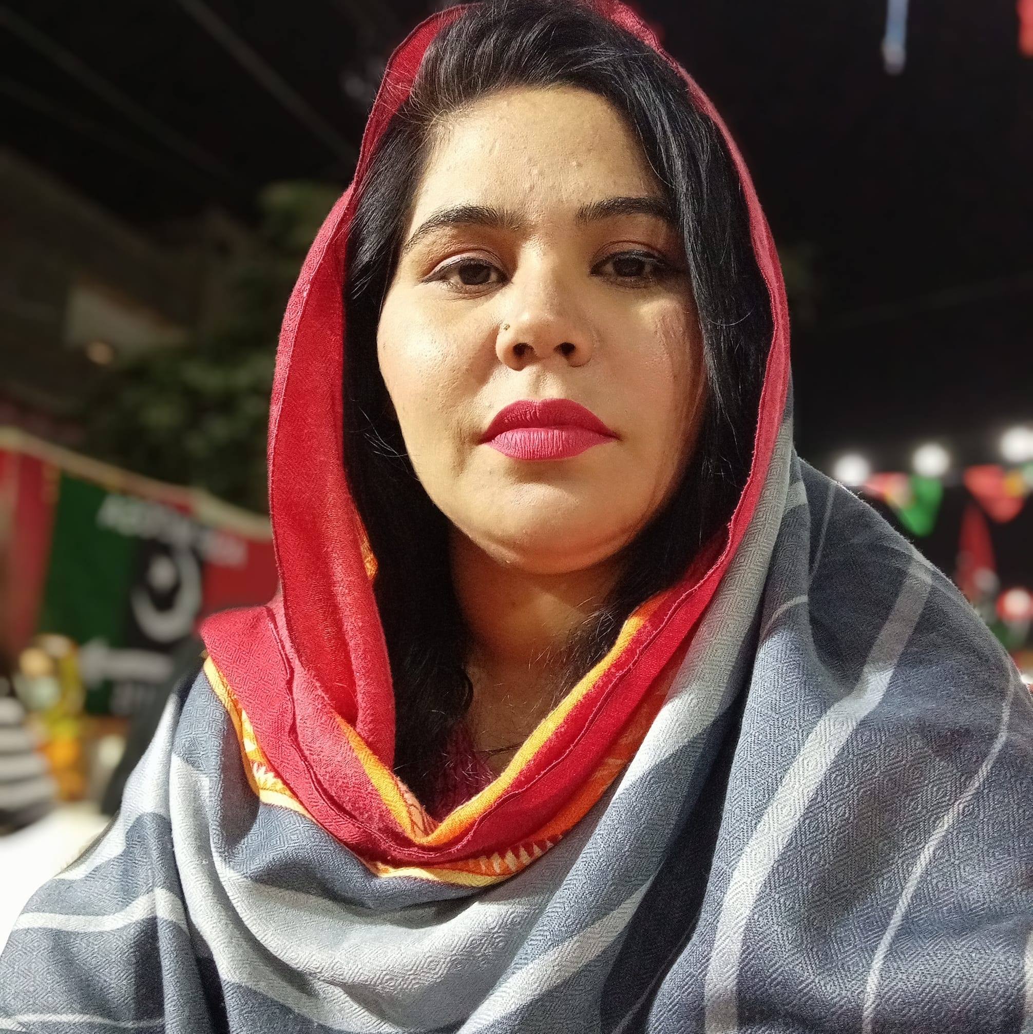 General Secretary Nazia Riaz District West - Woman Wing
