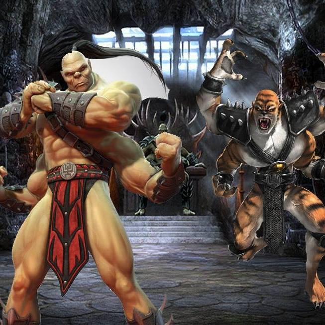 Kintaro Goro Tiger Goro Kintaro Sheeva Mortal Kombat X, Tiger, Mammal,