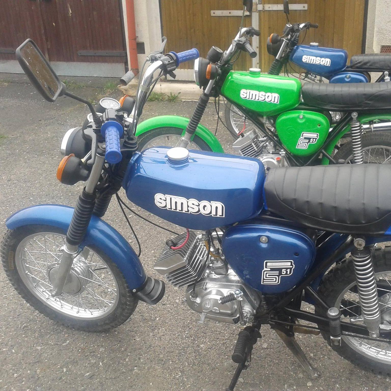 Kaufen - und Verkauf motorrad Simson / Koupě a prodej motocyklů Simson
