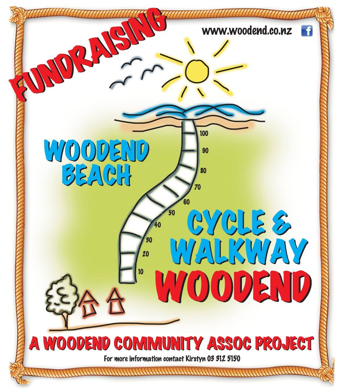 Cycle/walkway Project Woodend Beach Road
