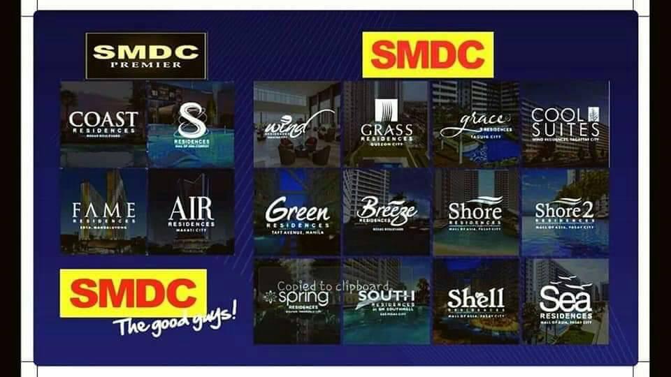 SM Development Corporation Condo Projects in the Philippines | Pasay City