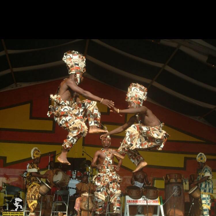 Fontomfrom drum/dance essemble - Ahenemma Cultural Gruop