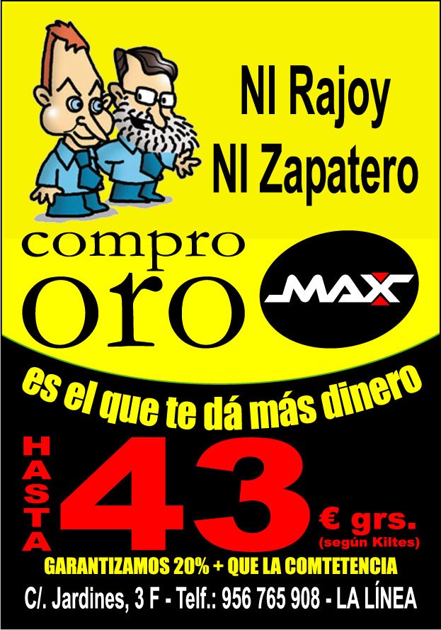 Compro oro MAX | La Línea de la Concepción