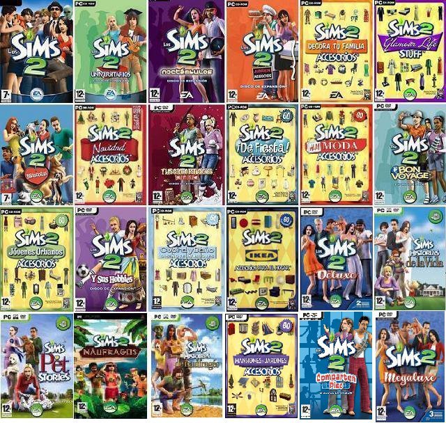 Los Sims 2 y sus expansiones