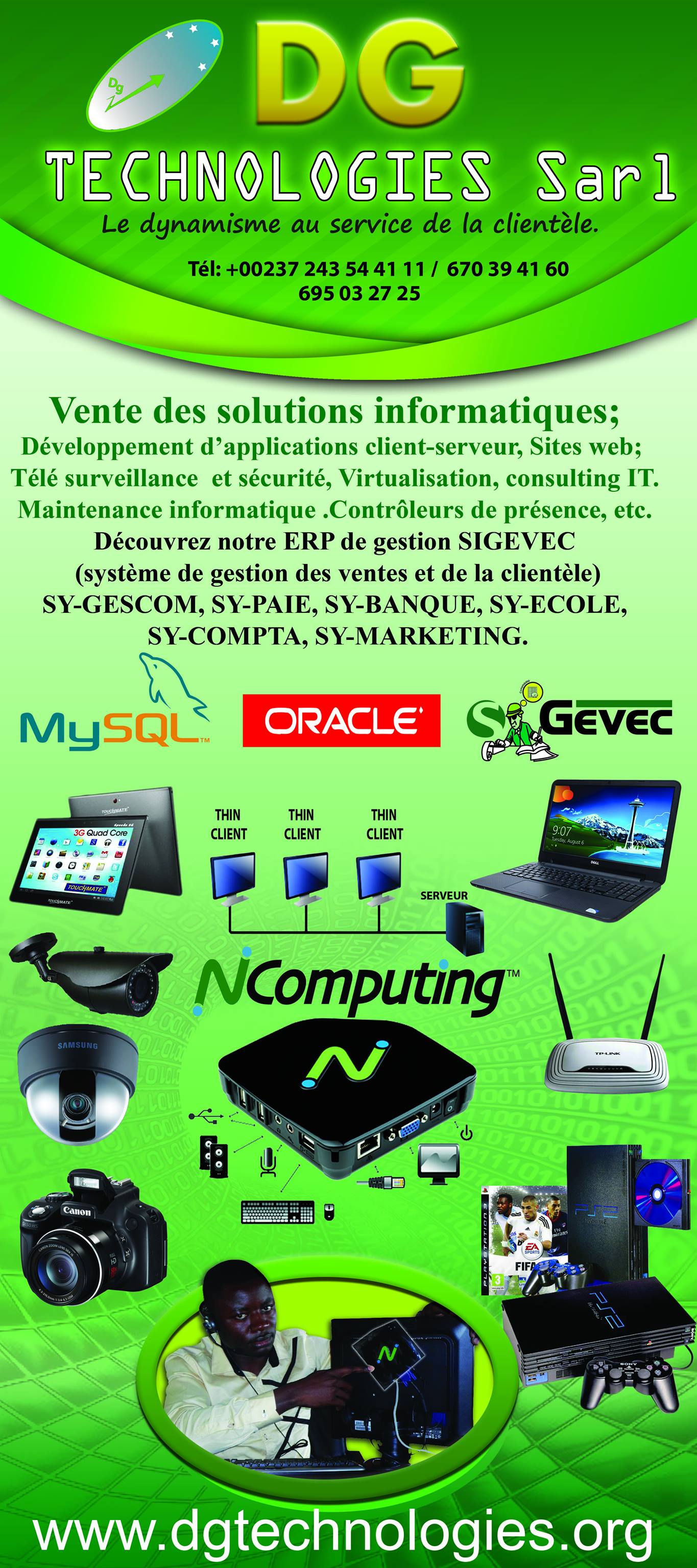 DG Technologies SARL | Yaoundé