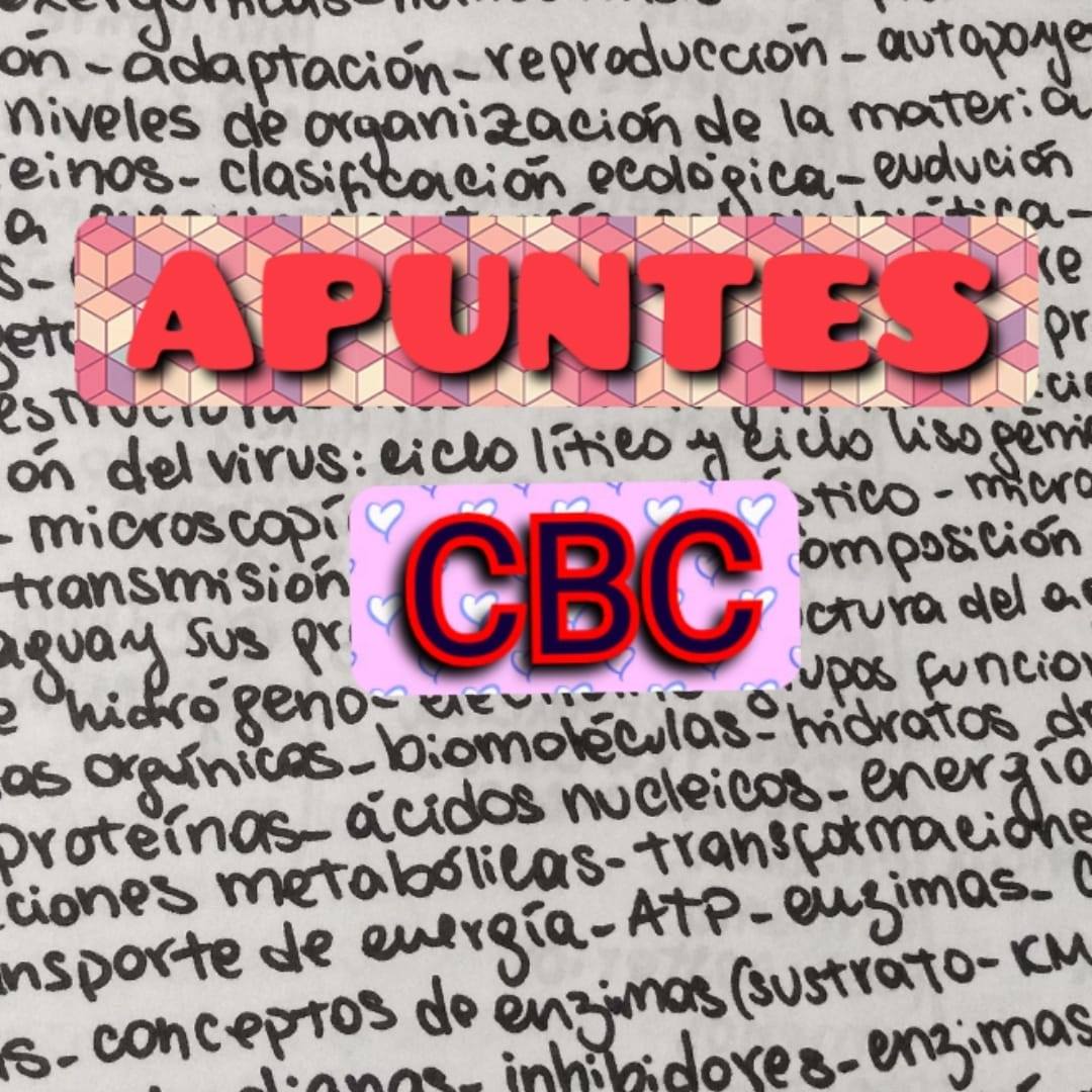 Impresiones de Apuntes del CBC