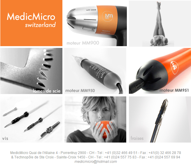 Medicmicro - Designs and Distributes Medical Devices for Orthopedic Surgery