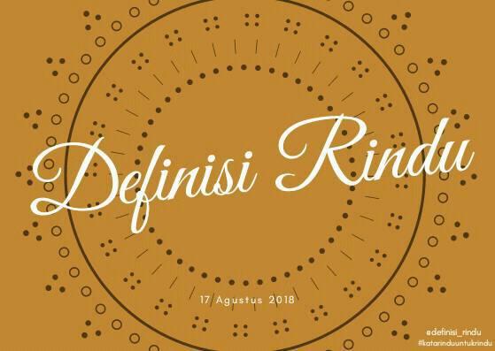 Definisi Rindu