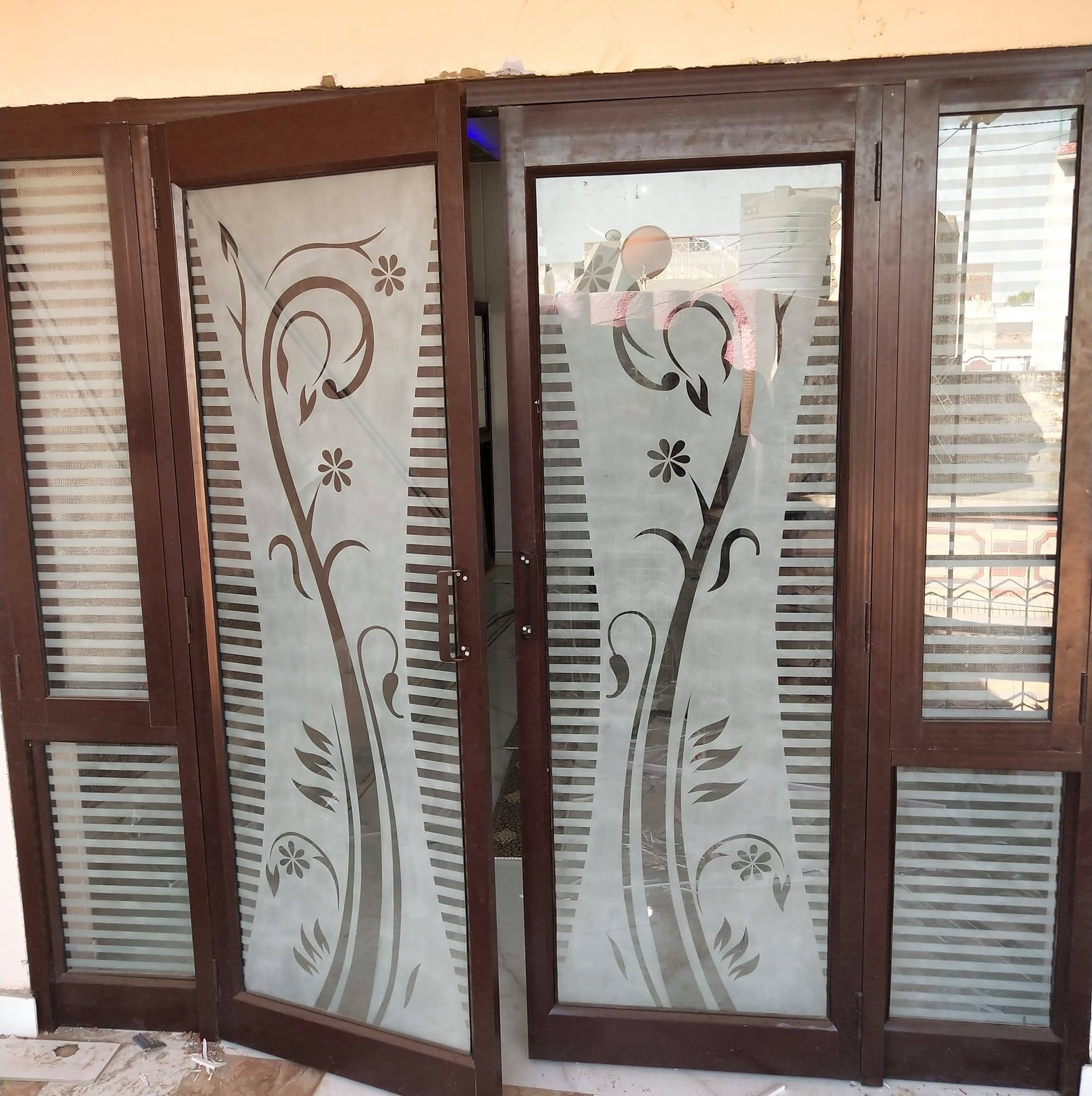 Guru kirpa aluminium door fitting /Glass Art ladwa