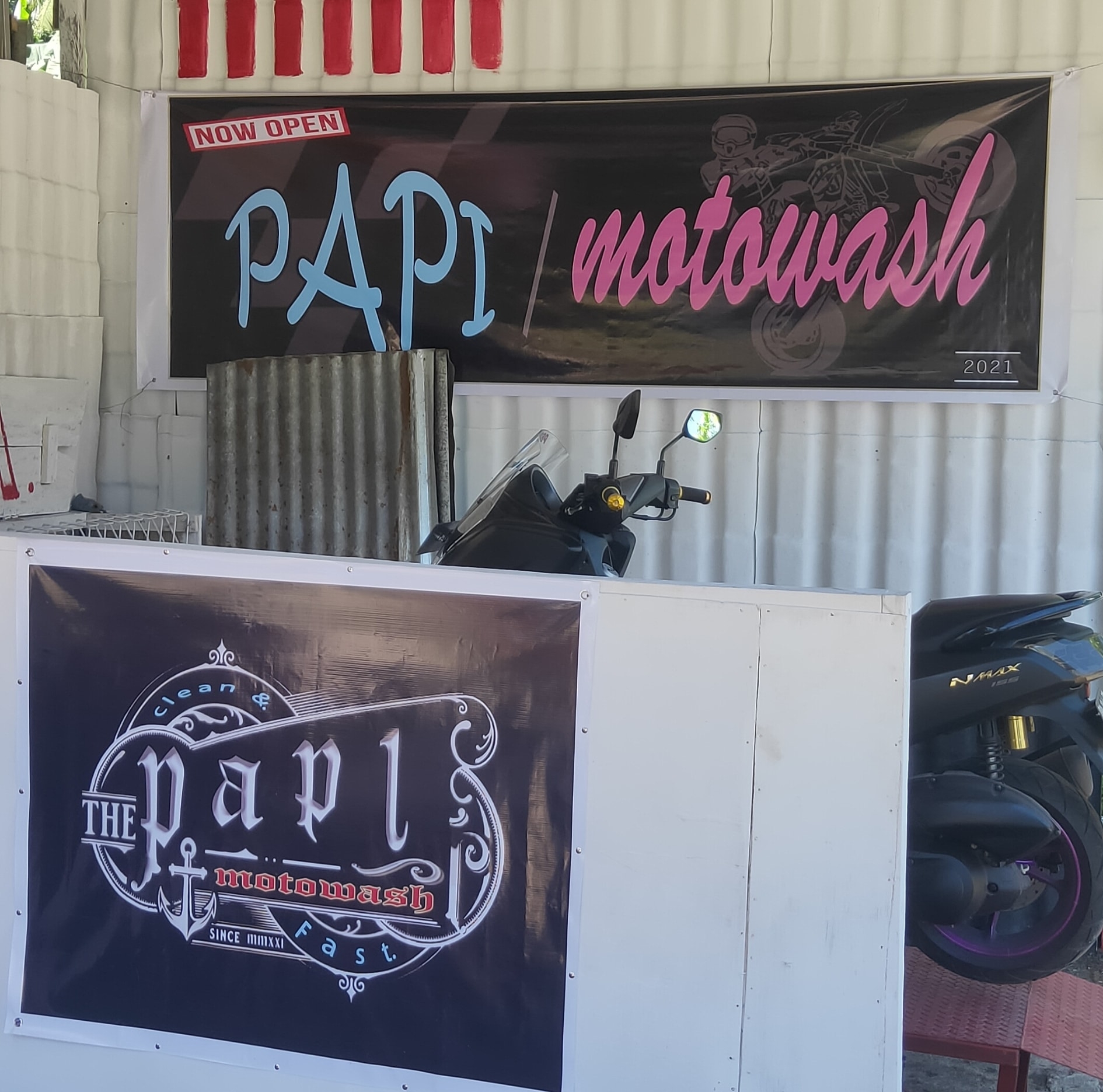 Papi motowash | Airmadidi