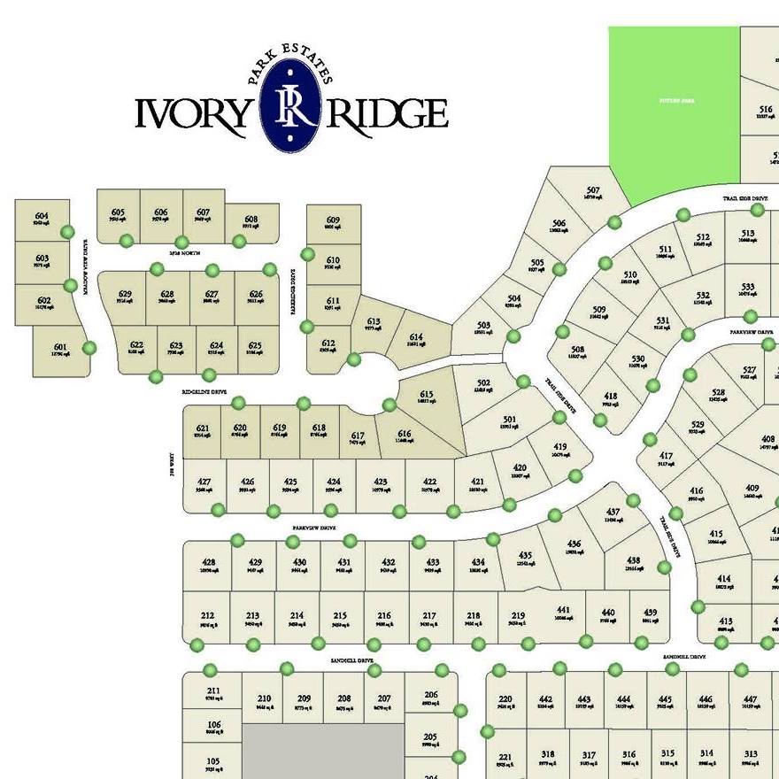Ivory Ridge Park Estates NAC