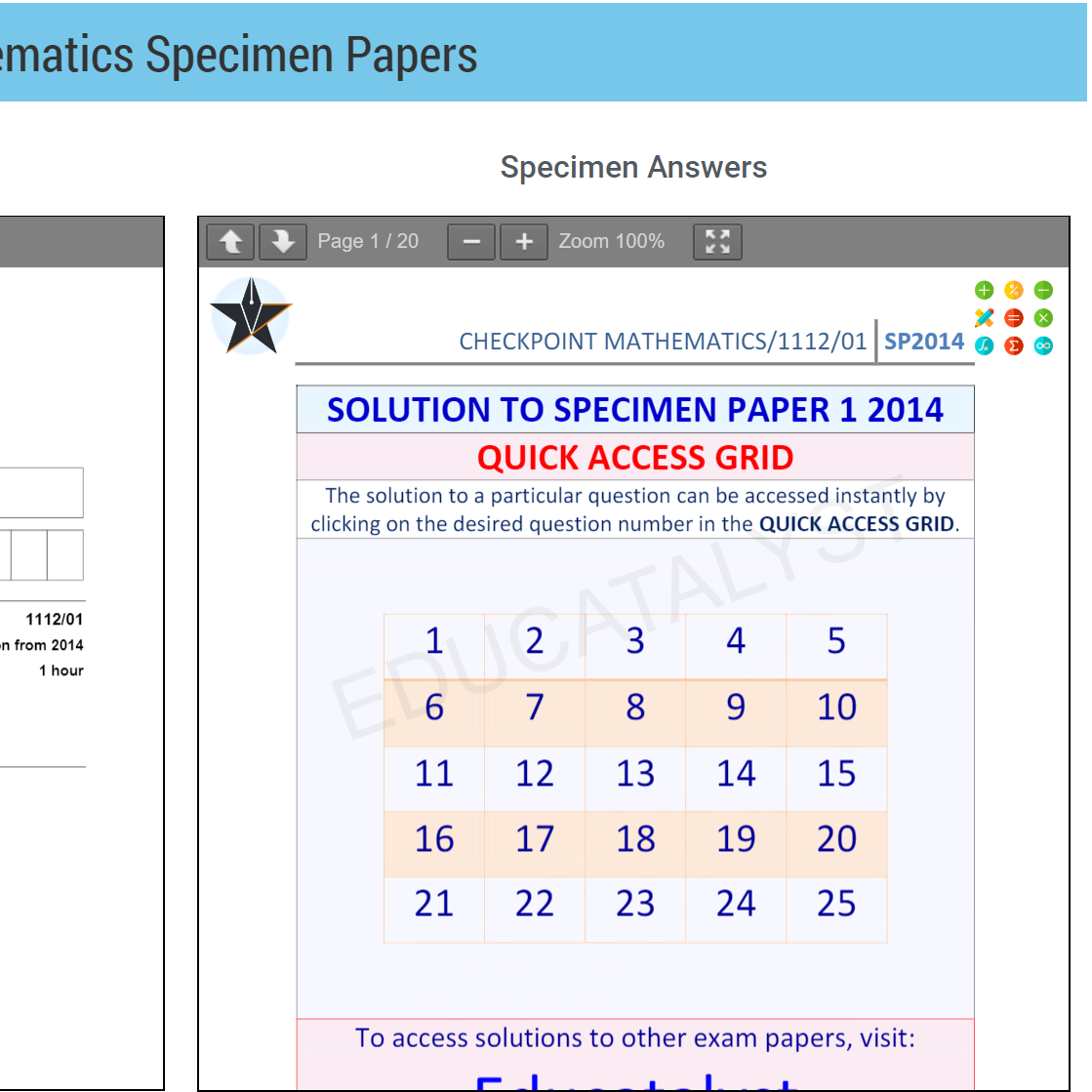 Checkpoint Answers