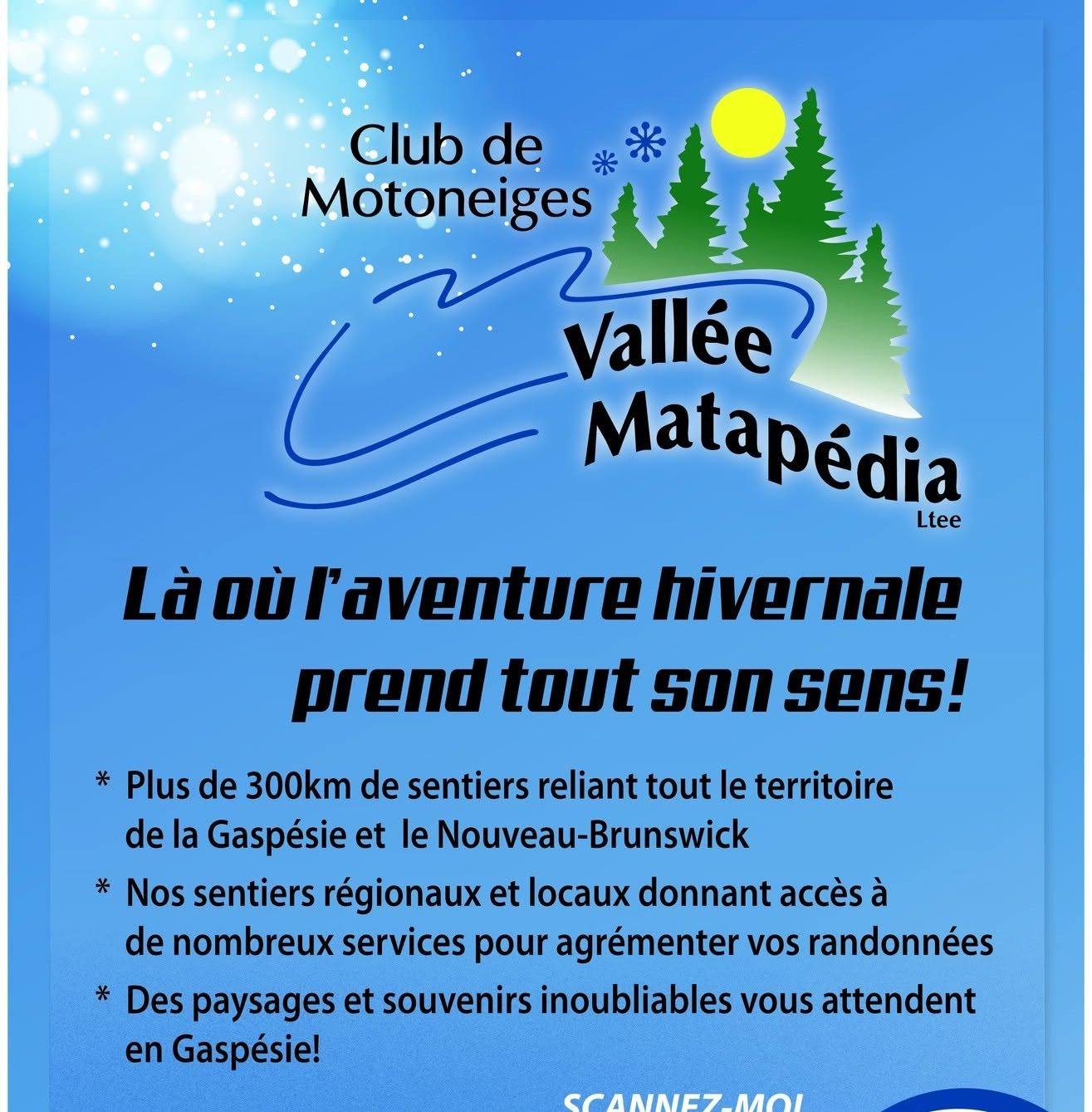Motoneiges Vallée Matapédia... - Motoneiges Vallée Matapédia